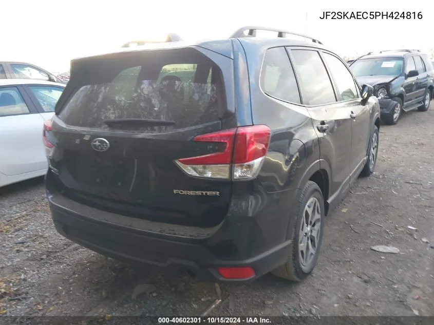 2023 Subaru Forester Premium VIN: JF2SKAEC5PH424816 Lot: 40602301