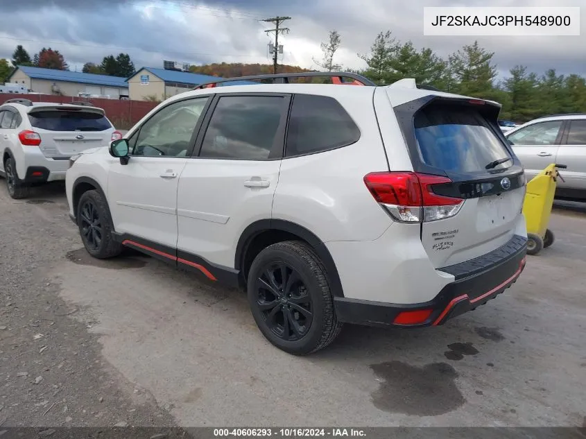 JF2SKAJC3PH548900 2023 Subaru Forester Sport