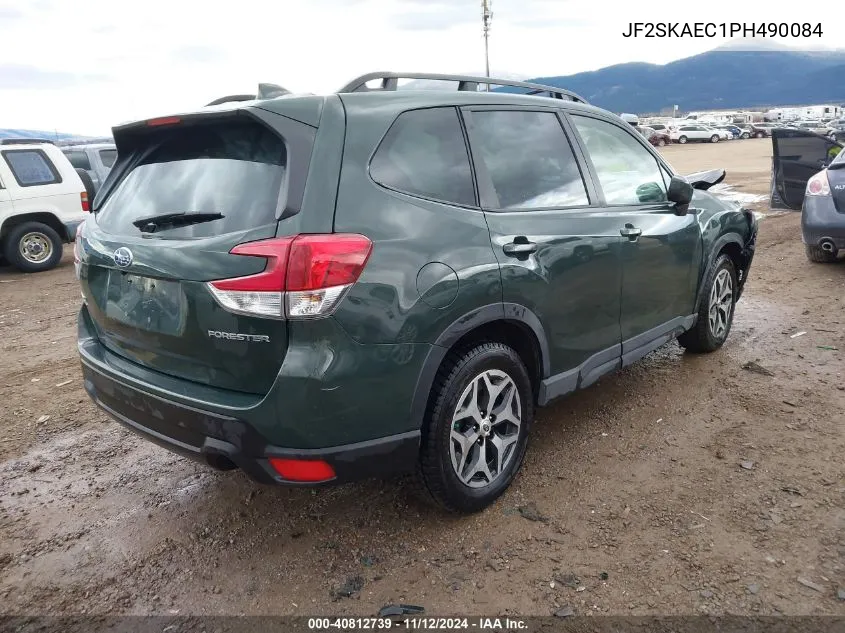 2023 Subaru Forester Premium VIN: JF2SKAEC1PH490084 Lot: 40812739