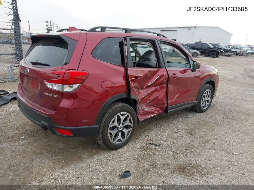 2023 Subaru Forester Premium VIN: JF2SKADC4PH433685 Lot: 40859969