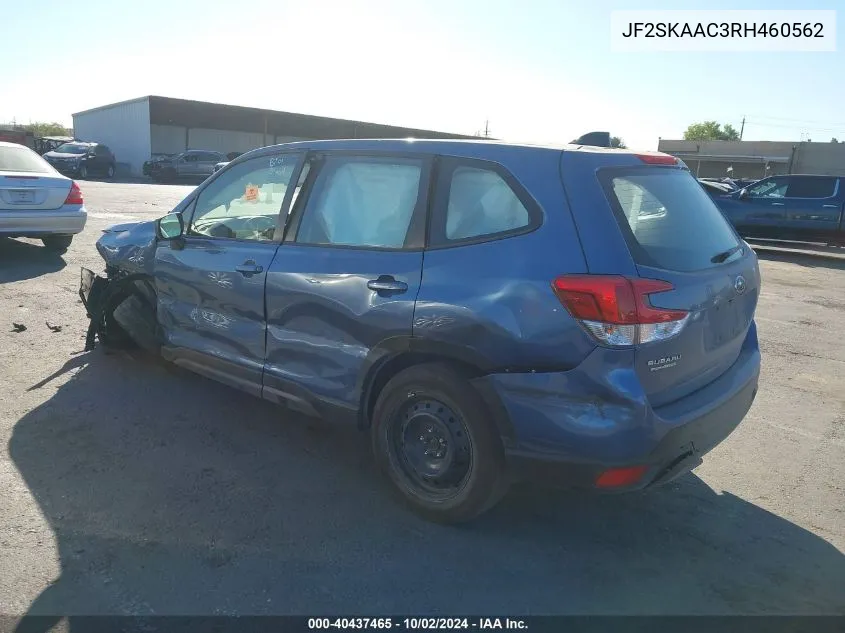 JF2SKAAC3RH460562 2024 Subaru Forester