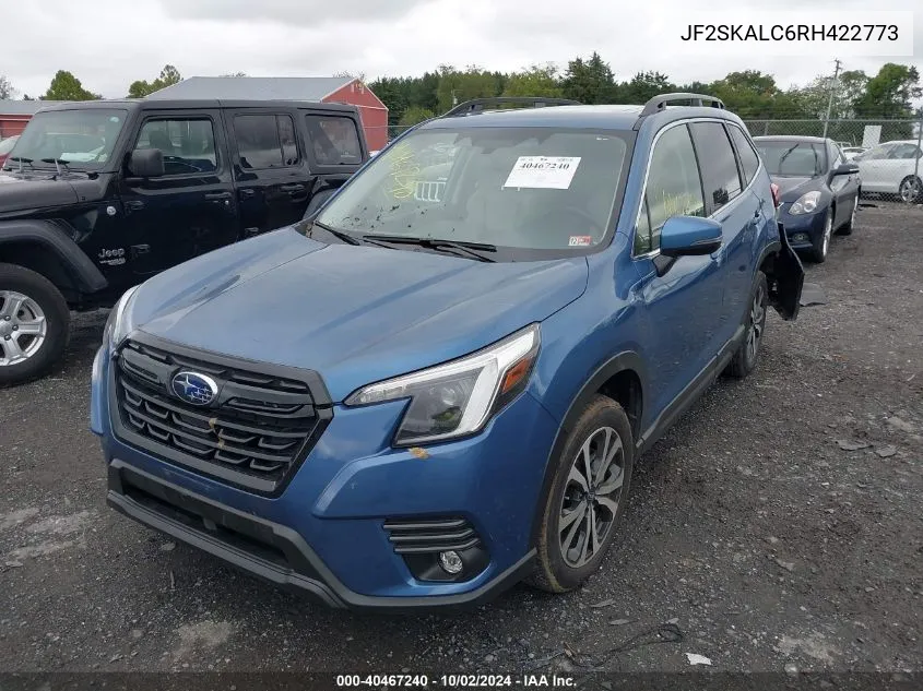 JF2SKALC6RH422773 2024 Subaru Forester Limited