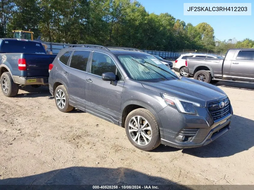 JF2SKALC3RH412203 2024 Subaru Forester Limited