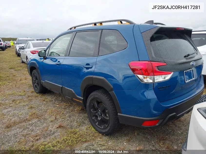 JF2SKAJC0RH417281 2024 Subaru Forester Wilderness