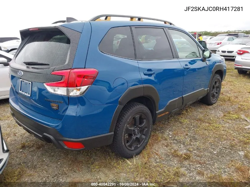 JF2SKAJC0RH417281 2024 Subaru Forester Wilderness