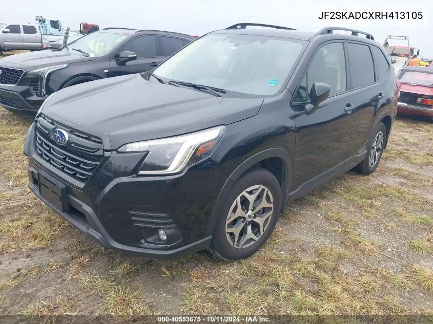 2024 Subaru Forester Premium VIN: JF2SKADCXRH413105 Lot: 40553675