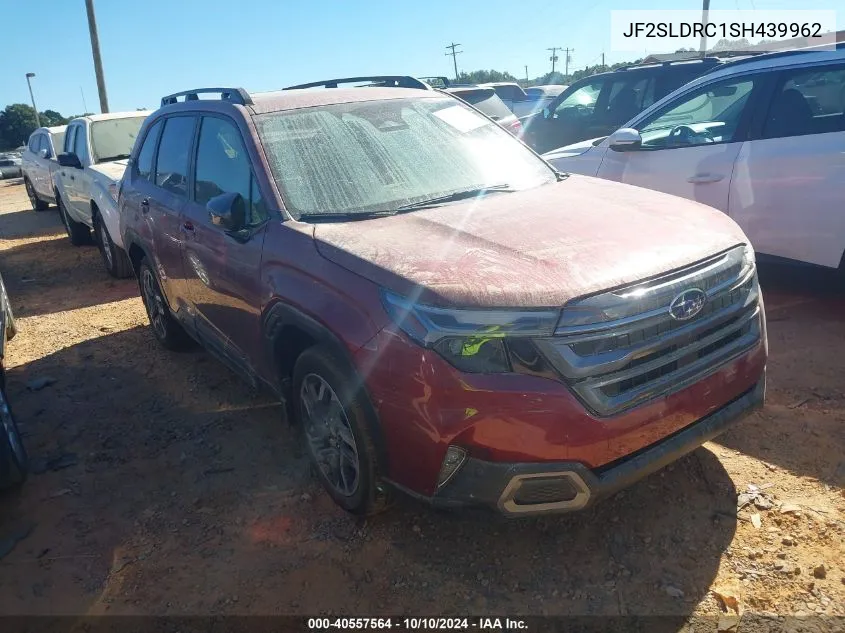 JF2SLDRC1SH439962 2025 Subaru Forester Limited