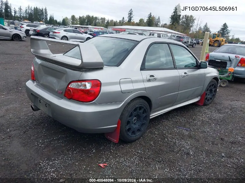 JF1GD70645L506961 2005 Subaru Impreza Wrx Sti Wrx Sti