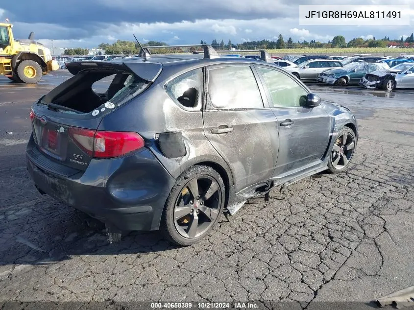 2010 Subaru Impreza Wrx Sti VIN: JF1GR8H69AL811491 Lot: 40658389