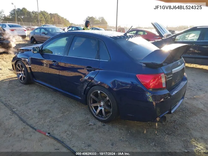 JF1GV8J64BL524325 2011 Subaru Impreza Wrx Sti Limited