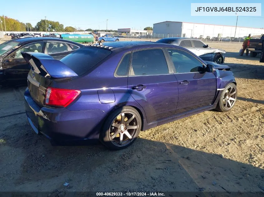 2011 Subaru Impreza Wrx Sti Limited VIN: JF1GV8J64BL524325 Lot: 40629333