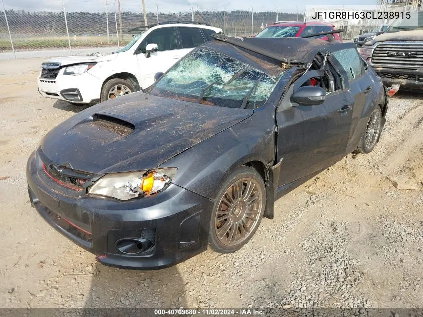 JF1GR8H63CL238915 2012 Subaru Impreza Wrx Sti