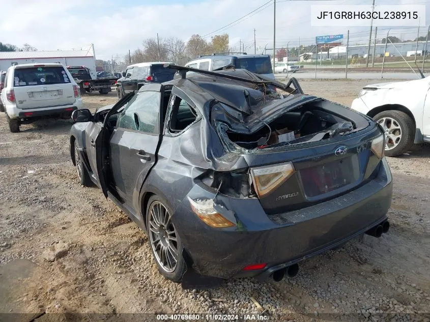 JF1GR8H63CL238915 2012 Subaru Impreza Wrx Sti