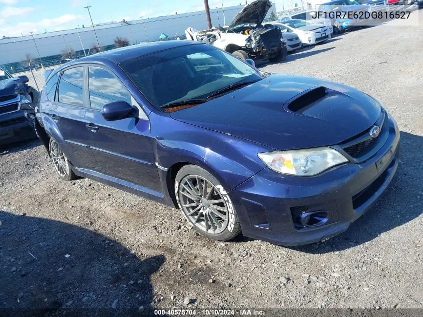 2013 Subaru Impreza Wrx Premium VIN: JF1GR7E62DG816527 Lot: 40575704