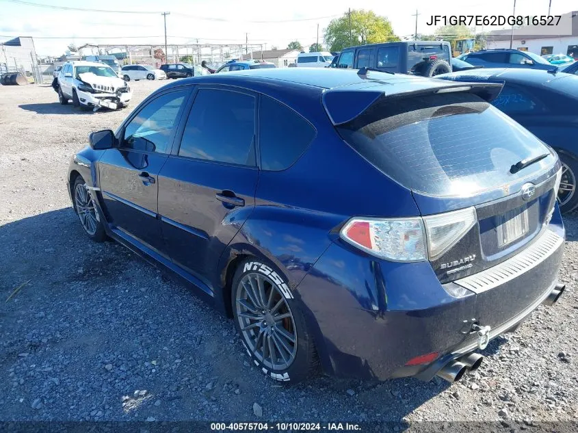 2013 Subaru Impreza Wrx Premium VIN: JF1GR7E62DG816527 Lot: 40575704