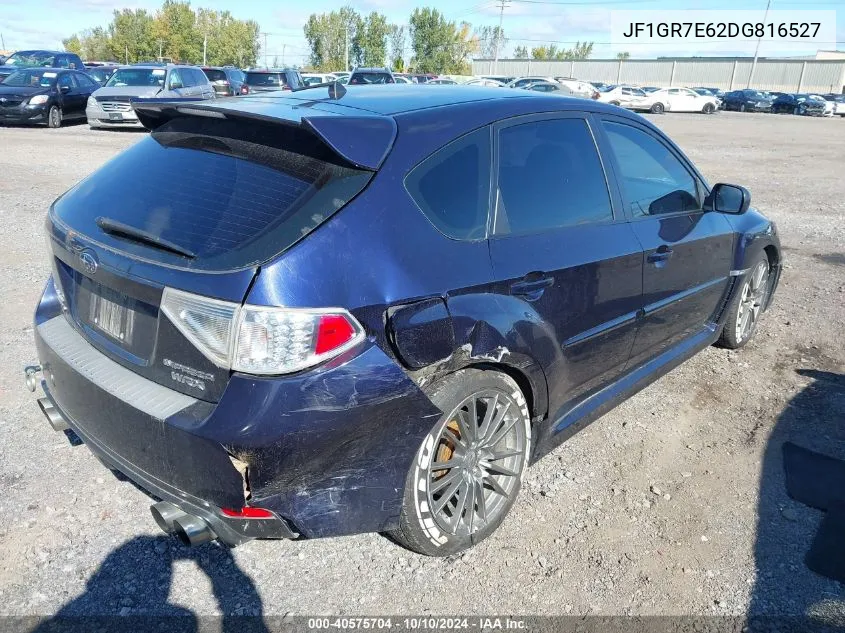 2013 Subaru Impreza Wrx Premium VIN: JF1GR7E62DG816527 Lot: 40575704