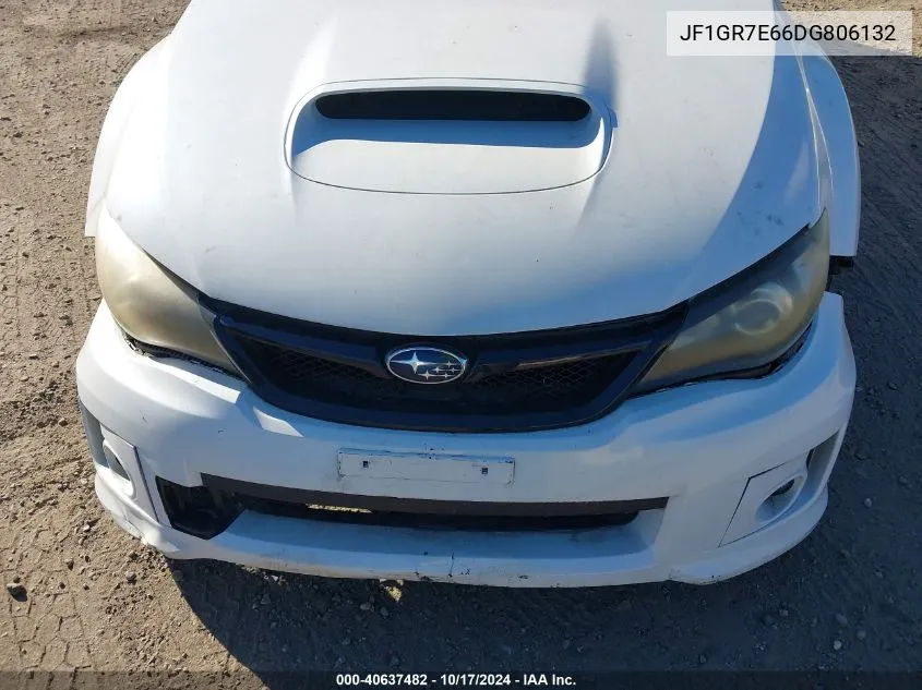 2013 Subaru Impreza Wrx Premium VIN: JF1GR7E66DG806132 Lot: 40637482