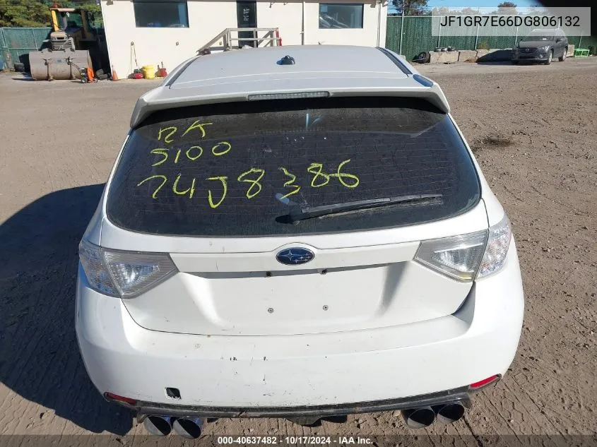 2013 Subaru Impreza Wrx Premium VIN: JF1GR7E66DG806132 Lot: 40637482