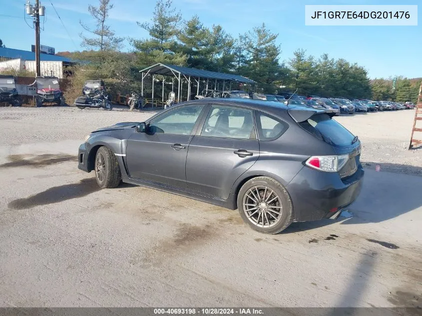 2013 Subaru Impreza Wrx VIN: JF1GR7E64DG201476 Lot: 40693198