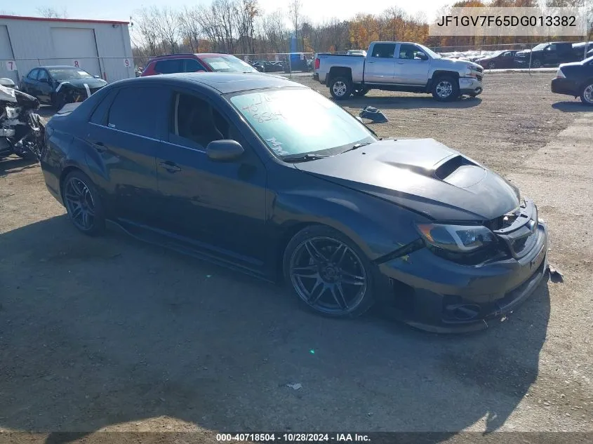 2013 Subaru Impreza Wrx Limited VIN: JF1GV7F65DG013382 Lot: 40718504