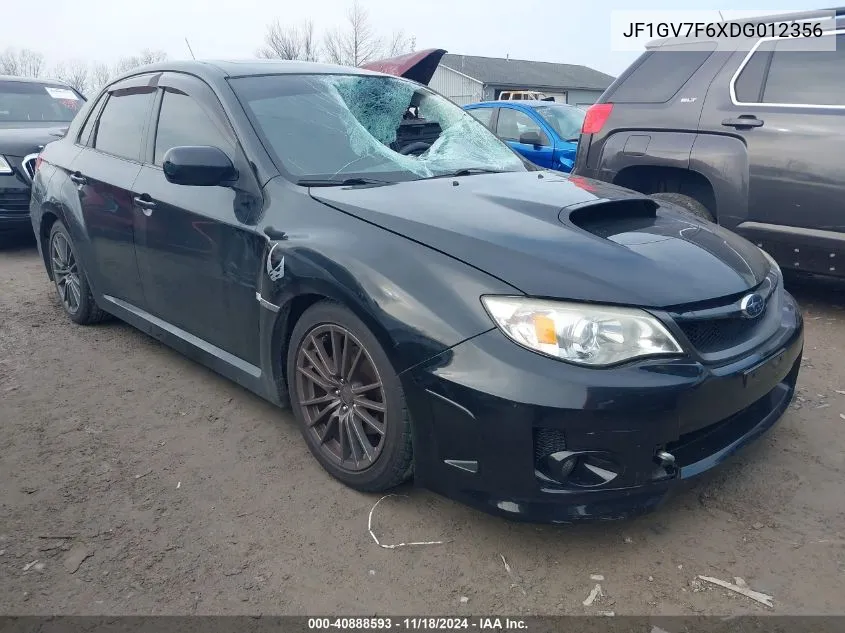 2013 Subaru Impreza Wrx Premium VIN: JF1GV7F6XDG012356 Lot: 40888593