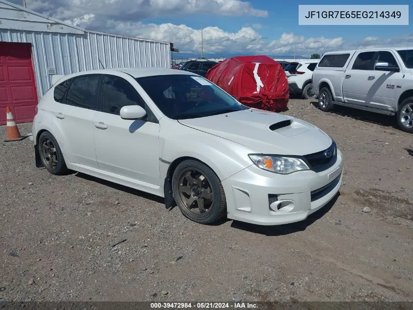 JF1GR7E65EG214349 2014 Subaru Impreza Wrx