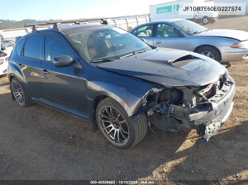 JF1GR7E60EG227574 2014 Subaru Impreza Wrx