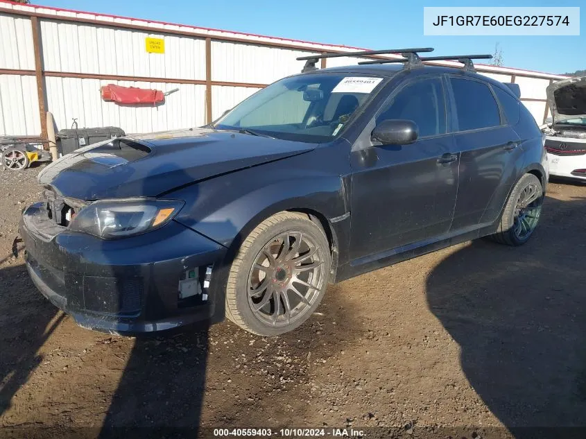 JF1GR7E60EG227574 2014 Subaru Impreza Wrx