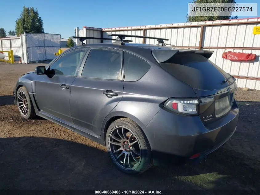 JF1GR7E60EG227574 2014 Subaru Impreza Wrx