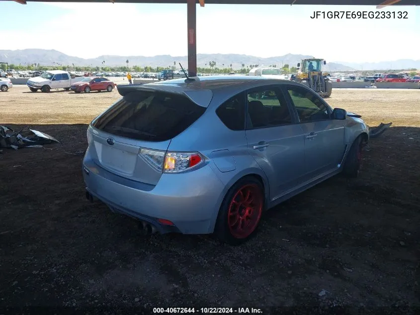 2014 Subaru Impreza Wrx Limited VIN: JF1GR7E69EG233132 Lot: 40672644