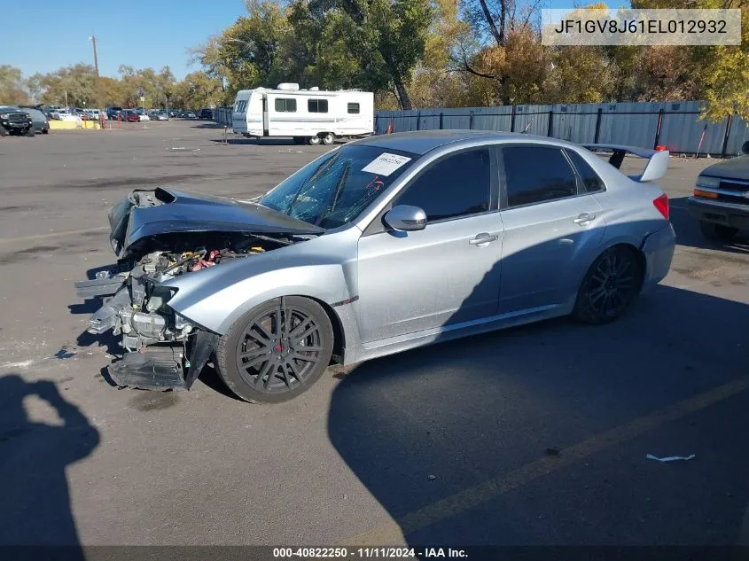 2014 Subaru Impreza Wrx Sti VIN: JF1GV8J61EL012932 Lot: 40822250