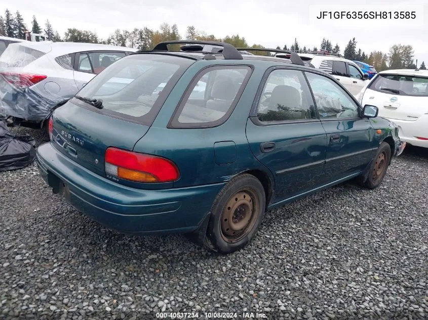 1995 Subaru Impreza L/Outback VIN: JF1GF6356SH813585 Lot: 40537234