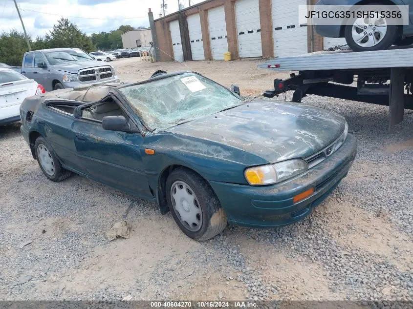 1995 Subaru Impreza L VIN: JF1GC6351SH515356 Lot: 40604270