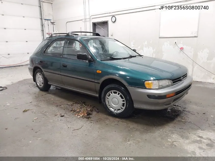 1995 Subaru Impreza L Plus/Outback VIN: JF1GF2356SG800740 Lot: 40691854