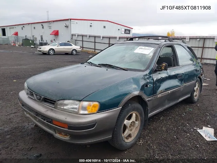 1996 Subaru Impreza Outback VIN: JF1GF485XTG811908 Lot: 40616914