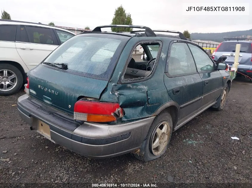 1996 Subaru Impreza Outback VIN: JF1GF485XTG811908 Lot: 40616914