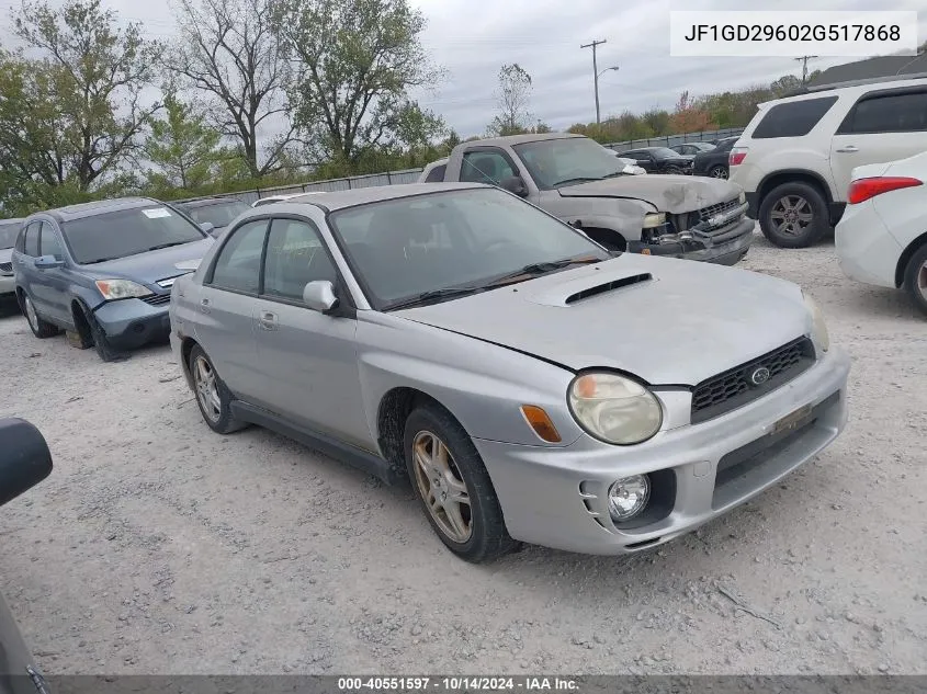 JF1GD29602G517868 2002 Subaru Impreza Wrx