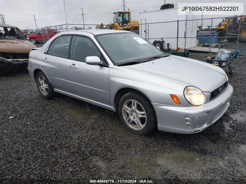 JF1GD67582H522201 2002 Subaru Impreza 2.5Rs