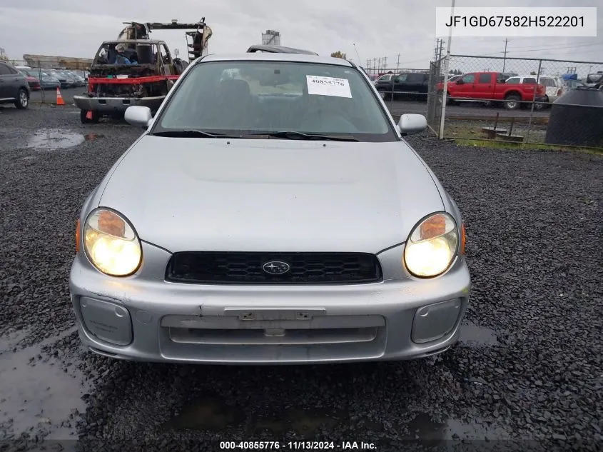 JF1GD67582H522201 2002 Subaru Impreza 2.5Rs