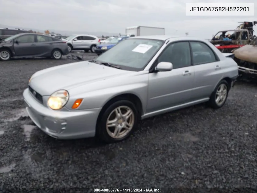 JF1GD67582H522201 2002 Subaru Impreza 2.5Rs