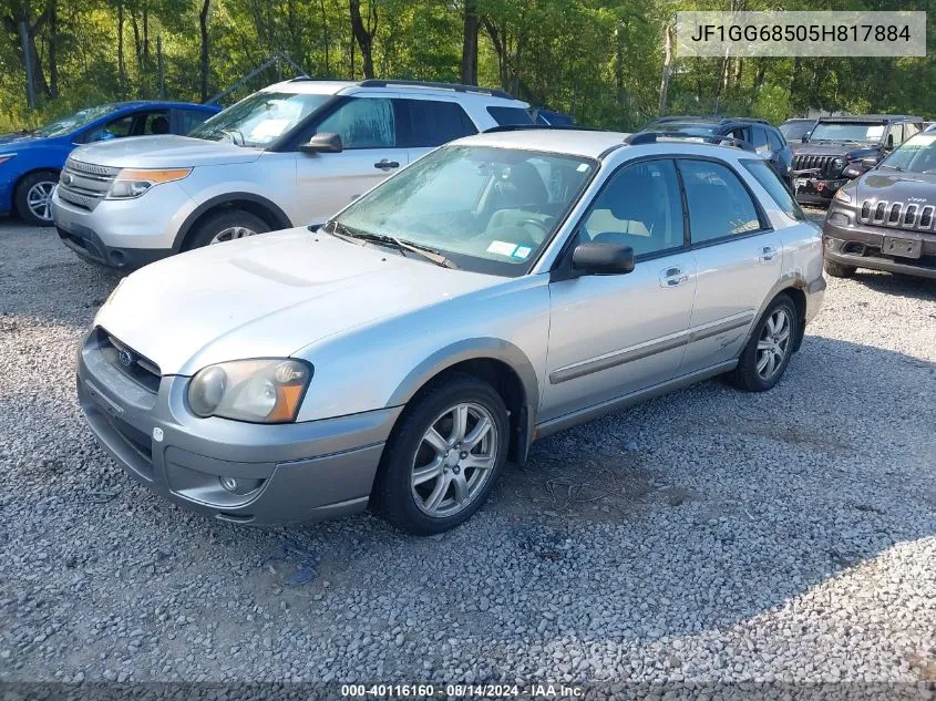 2005 Subaru Impreza Outback Sport Base W/Special Edition VIN: JF1GG68505H817884 Lot: 40116160