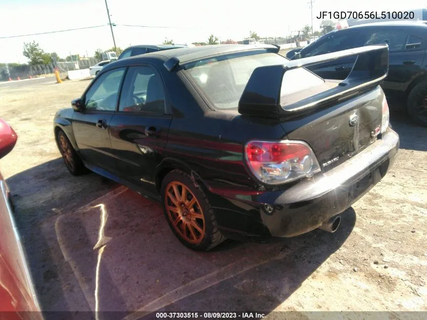 JF1GD70656L510020 2006 Subaru Impreza Wrx Sti