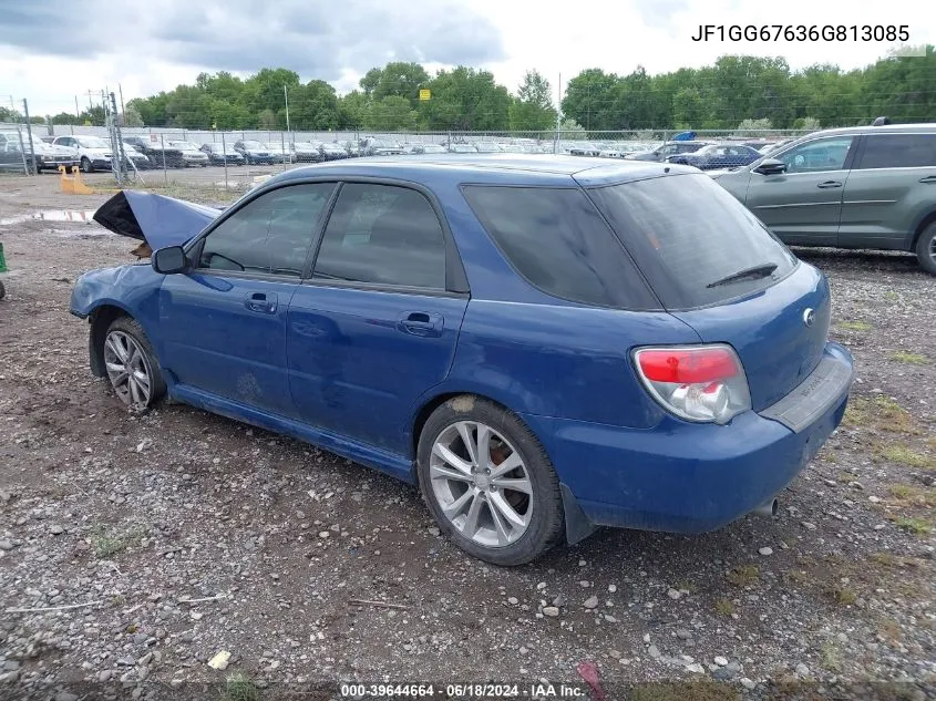 2006 Subaru Impreza 2.5I VIN: JF1GG67636G813085 Lot: 39644664