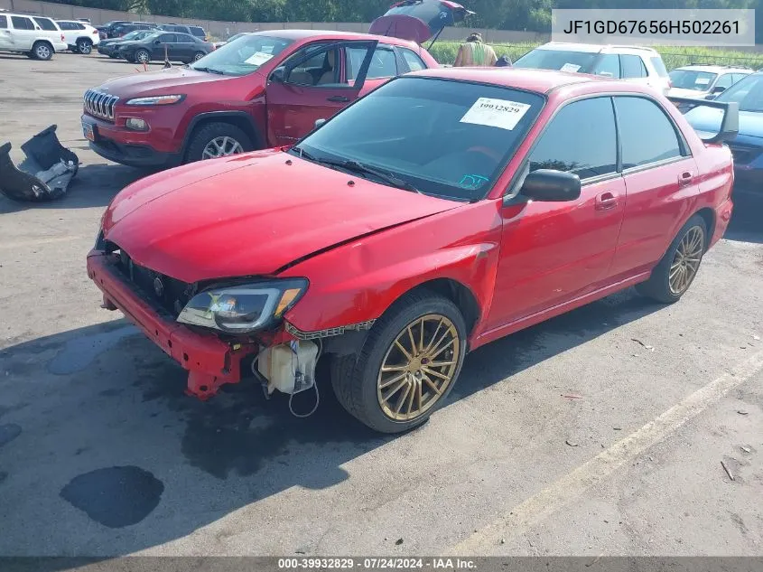 JF1GD67656H502261 2006 Subaru Impreza 2.5I