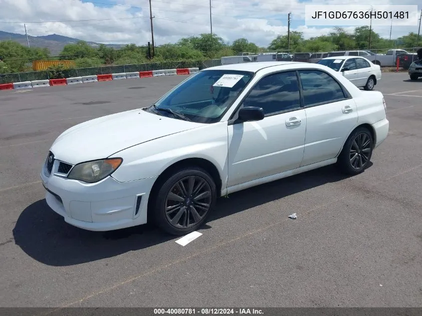 JF1GD67636H501481 2006 Subaru Impreza 2.5I