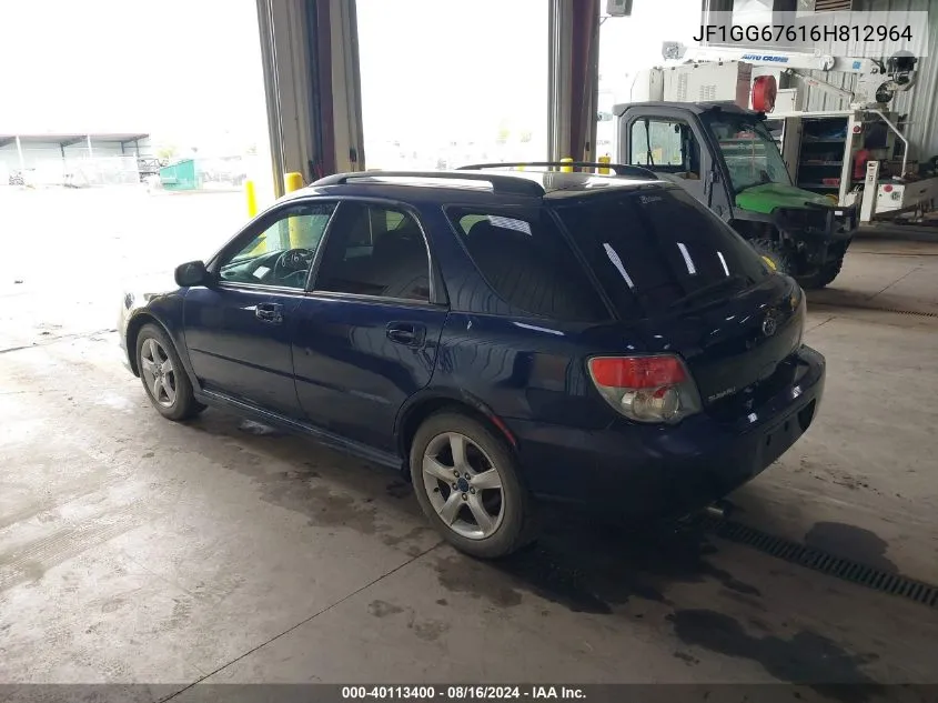 JF1GG67616H812964 2006 Subaru Impreza 2.5I