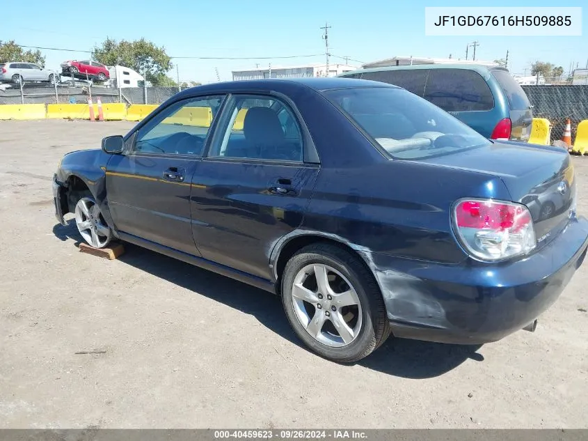 JF1GD67616H509885 2006 Subaru Impreza 2.5I