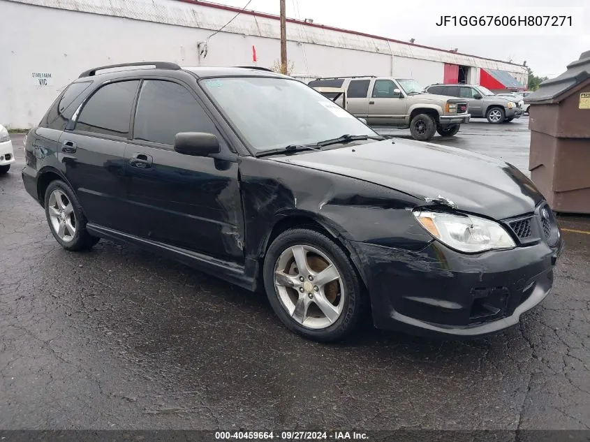 2006 Subaru Impreza 2.5I VIN: JF1GG67606H807271 Lot: 40459664