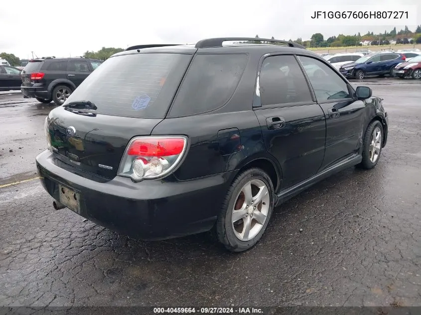 2006 Subaru Impreza 2.5I VIN: JF1GG67606H807271 Lot: 40459664