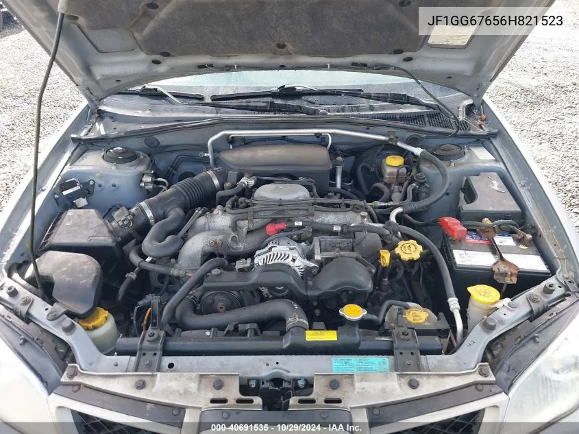 JF1GG67656H821523 2006 Subaru Impreza 2.5I